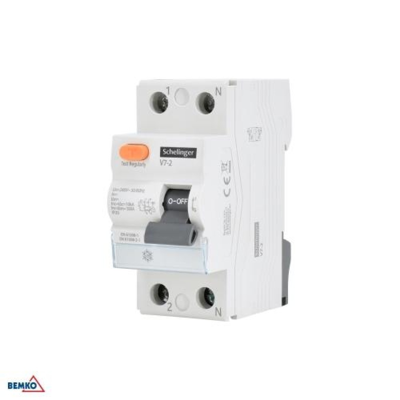2P 25A 300mA Fi Current Switch AC A03-V7-2-63-300