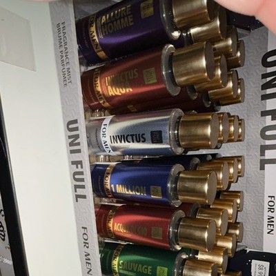 UNI FULL Fragrance Mist for Men Assorted Scents Allure Homme Invictus Aqua