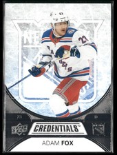 2021-22 Upper Deck Credentials #34 Adam Fox