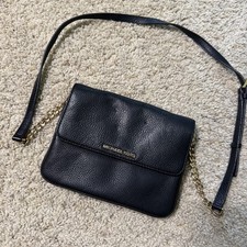 MICHAEL MICHAEL KORS Black Small Phone Crossbody Bag