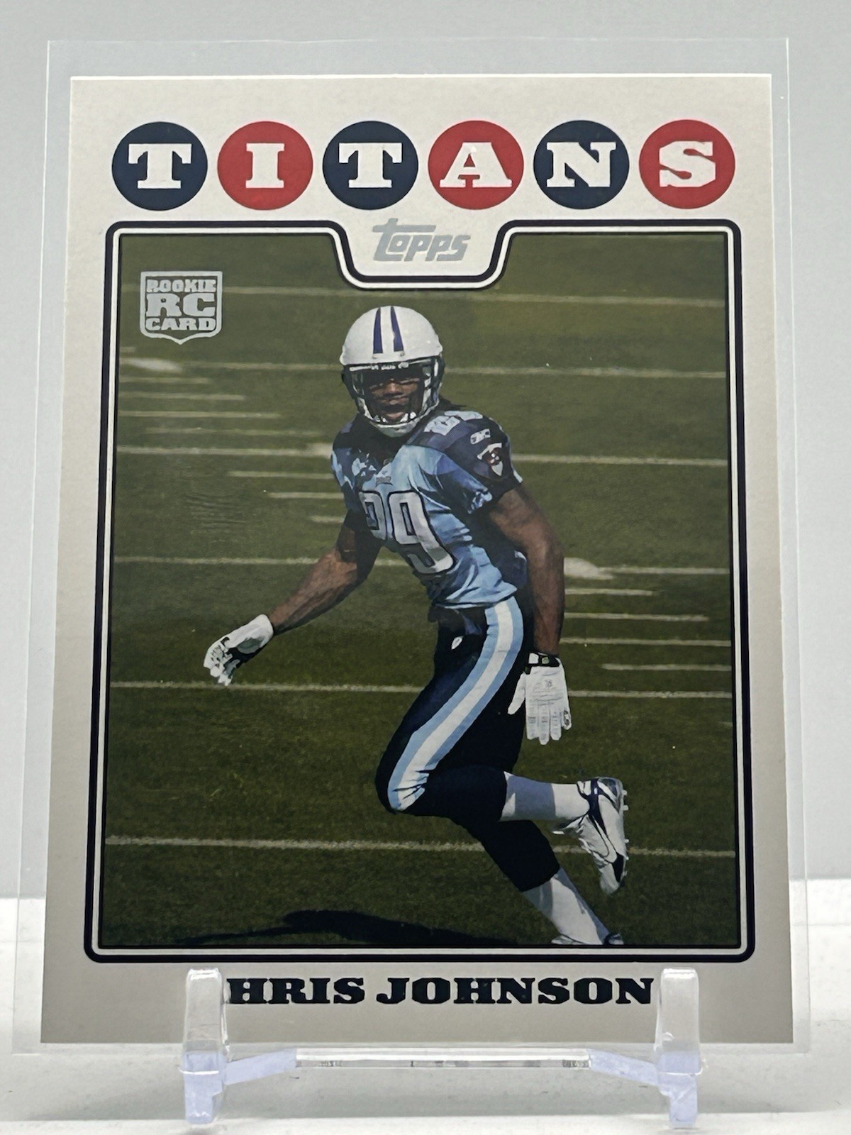 2008 Topps - Chris Johnson #351 (RC)