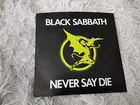 Black Sabbath - Never Say Die - 7" Vinyl Single - SAB001 1st UK - 1978 Ex-