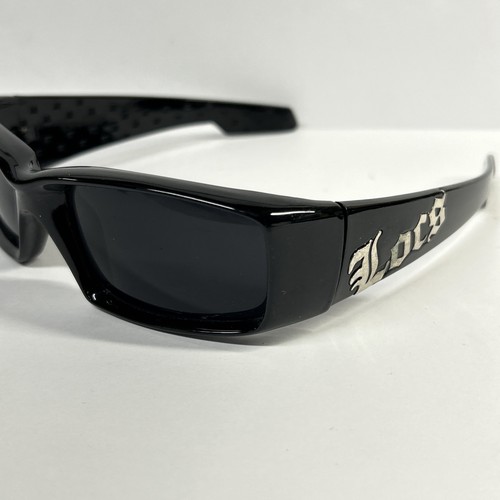 Authentic LOCS Sunglasses Rectangular Style Biker Shades