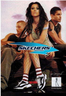 christina aguilera sketchers