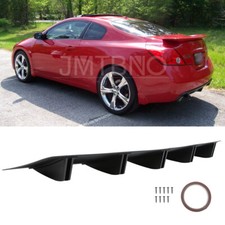 Rear Lip Bumper Diffuser Shark Fin Spoiler Wing Lip For Nissan Altima Z5s Coupe