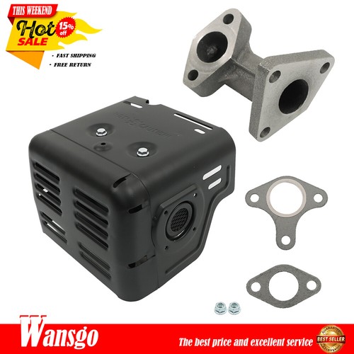 HZ Kit de tubo de escape silenciador para otor Honda GX240 8HP GX270