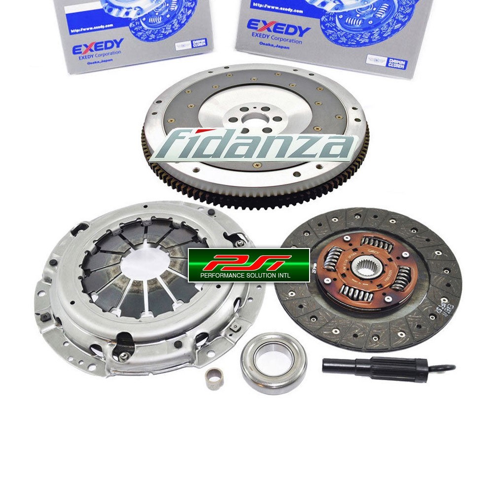 EXEDY CLUTCH KIT 06009 w FIDANZA FLYWHEEL for 1989-1990 NISSAN