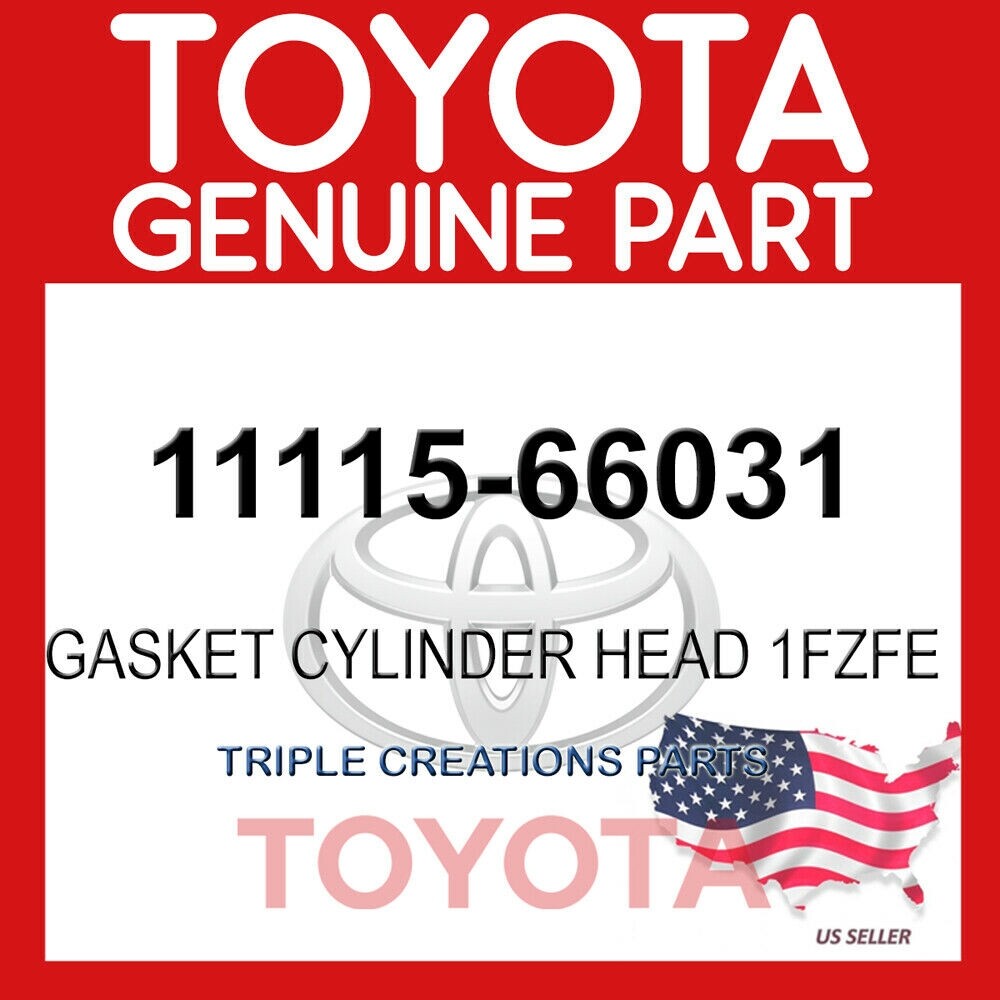 1111566031 Genuine Toyota Gasket Cylinder Head 1FZFE 11115-66031