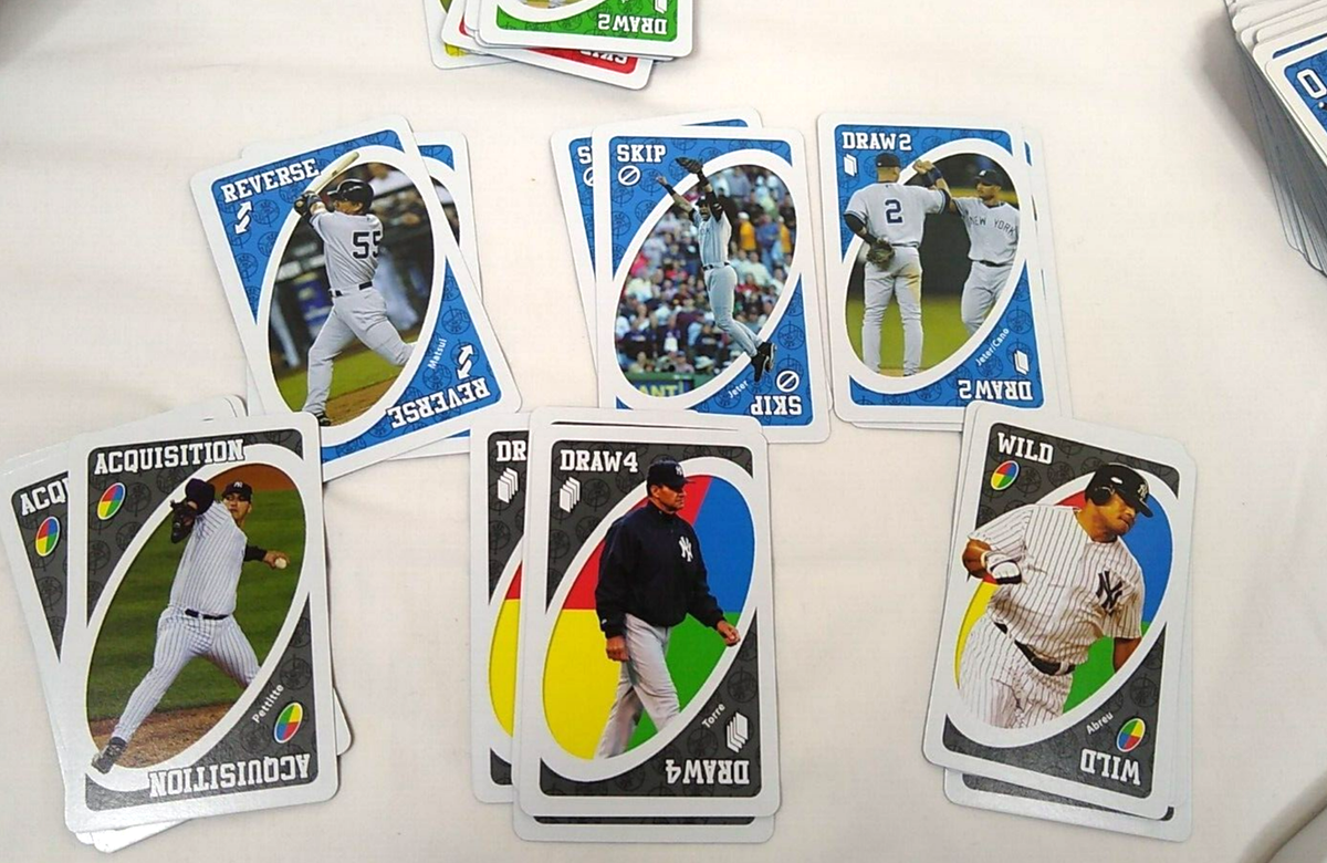 New York Yankees Limited Edition UNO Card Game Open item | eBay