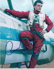 OSCAR ISAAC SIGNED 8X10 PHOTO STAR WARS VII THE FORCE AWAKENS AUTOGRAPH COA 