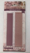 Crafters Companion Rose Gold Collection Embossing Folder DIAMOND LATTICE New