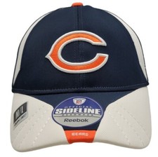 Gorra Chicago Bears blanca Rebook ajuste flexible