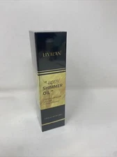 LIYALAN Body Shimmer Oil #02 Gold 3.38oz/100mL. Liyal’an Luminizer Sealed Box