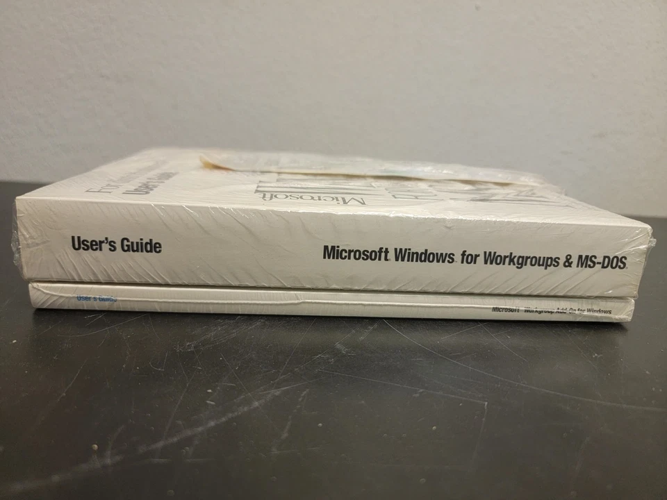 Windows for Workgroups MS-DOS User's Guide and Workgroup Add-On and COA No Disks - Image 2 of 3