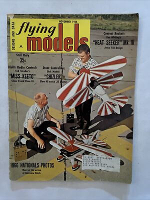1966 November Flying Models Magazine 1966 Nationals Photos   (CP259)