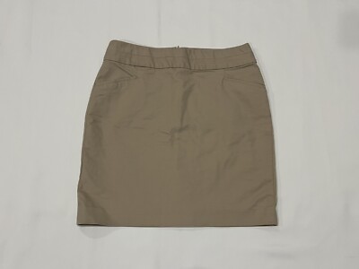 Banana Republic Mini Skirt Khaki Size 4P Pre Owned Skirt