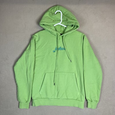 100 Thieves Hoodie Mens Small Green Pullover Sweatshirt Sweater Logo Adult
