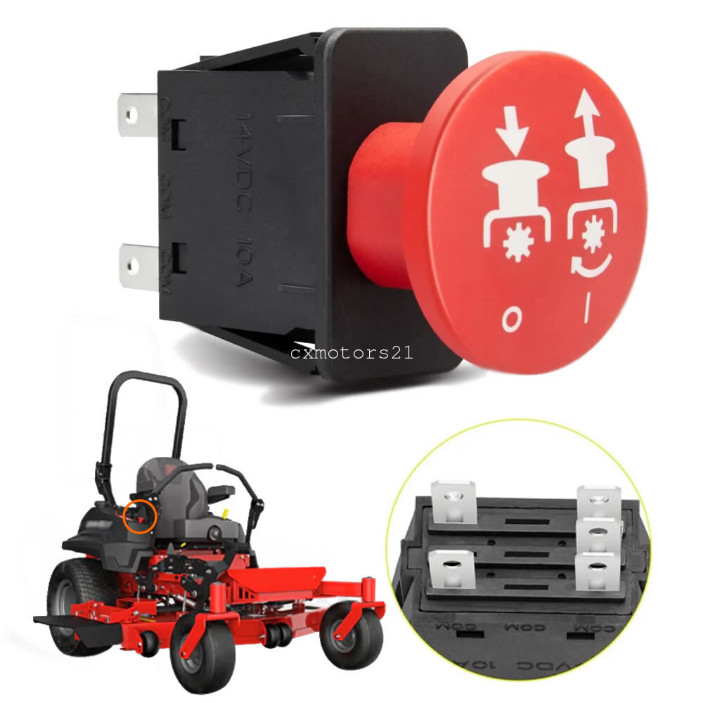 Power Take-off PTO Switch Fits For Gravely ZTX 42 Pro Turn 252
