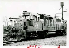 OD810 RP 1960s/70s DETROIT TOLEDO & IRONTON RAILROAD LOCOMOTIVE #200