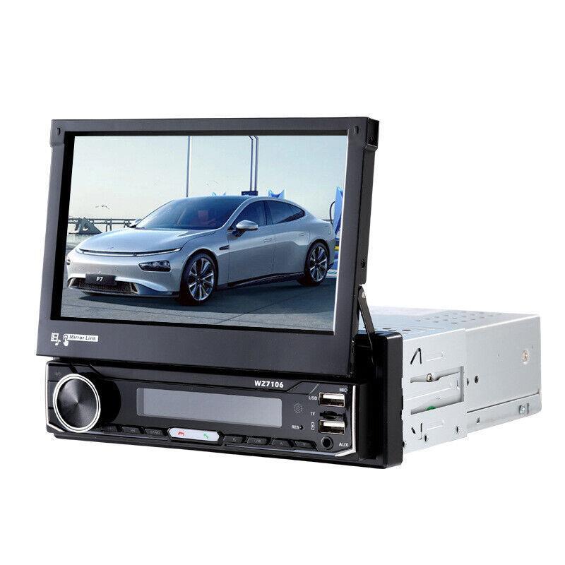 1DIN MP5-C-PLAY カーオーディオ 7インチ インダッシュ 1DIN 7in Car Stereo Radio Bluetooth FM MP5 Player In-dash