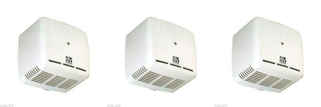 3 x Vortice 12001 Ariett Habitat 20/75 LL dMEV Continuous Running Extractor Fans