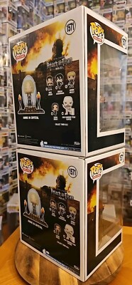 Funko Pop Attack On Titan Deluxe Annie In Crystal #1571 Hot Topic