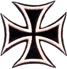 Iron Cross Patch Medal German WW1 1914 Biker Rocker Punk