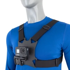 STUNTMAN High Stability Chest Mount with J Hook for Action Cameras