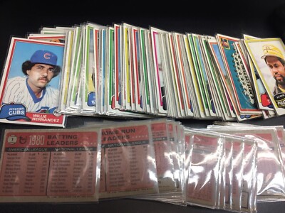 1981 Topps MLB Baseball Card - You Pick ''Styles'' ($2 Minimum Order Required)