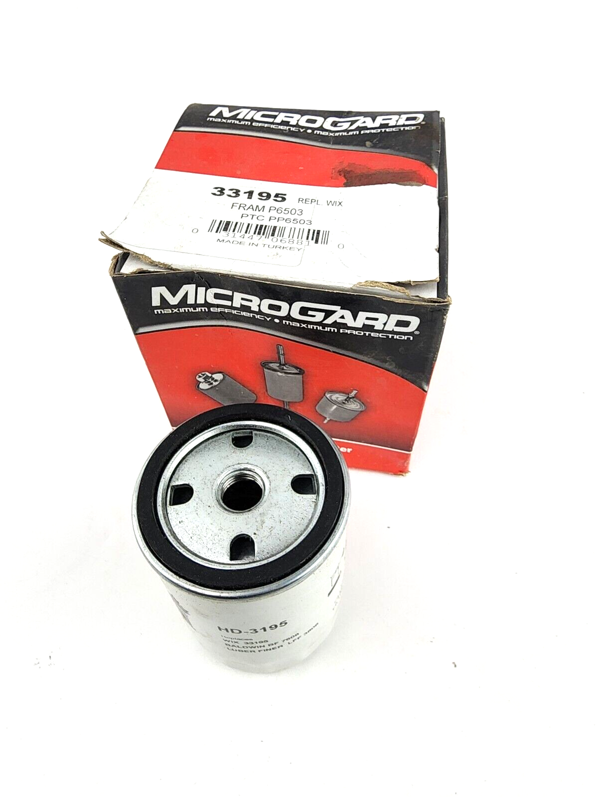 MicroGard Fuel Filter Spin On 33195 P6503 PP6503 3195 eBay
