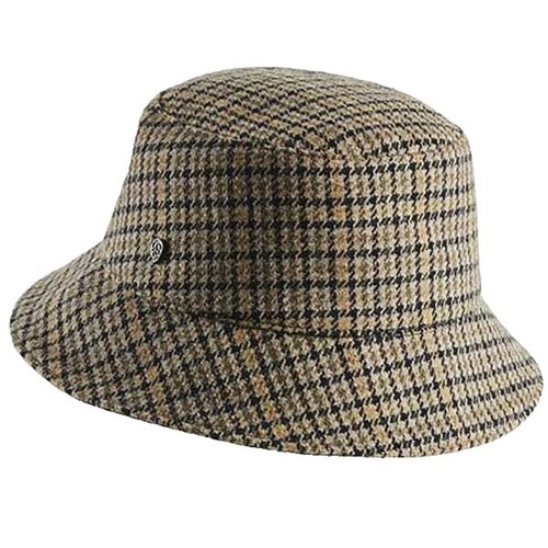 Palace Skateboards Bless Up Wool Bucket Hat Brown Yellow New L/XL