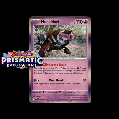 Pokemon Prismatic Evolutions: Choose Your Card! Reverse Holo/Holo EX Full Art NM - Picture 54 of 173