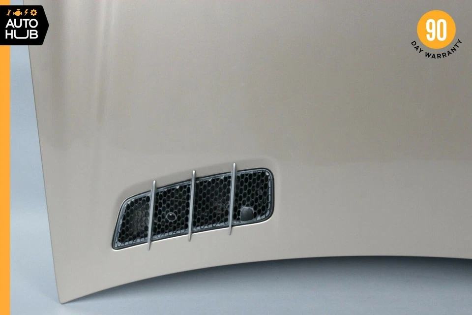 03-08 Mercedes R230 SL500 SL55 AMG SL550 панель крышки капота в сборе изготовитель оборудования - Изображение 4 из 4