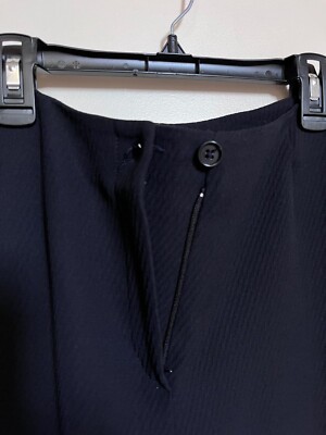 Vintage Armani Collezioni Textured Wide leg Pants Sz 38/US 2 Made