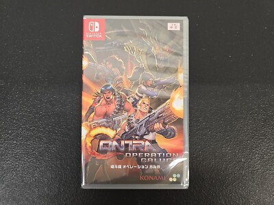 CONTRA: OPERATION GALUGA SWITCH Game ASIAN Release, USA Seller SEALED! BN 30