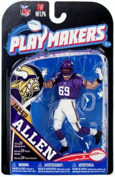 NFL Playmaker Series 4 Jared Allen Vikings 4in Action Figure McFarlane Toys for sale online | eBay