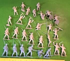 NICE LOT OF VINTAGE HERITAGE MARX CIVIL WAR SOLDIERS.......