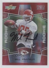 2008 Score Select Rookie Red Zone Auto 2/30 Will Franklin #397 Auto 0b2