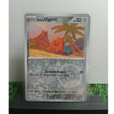 Alolan Diglett 122/191 Reverse Holo