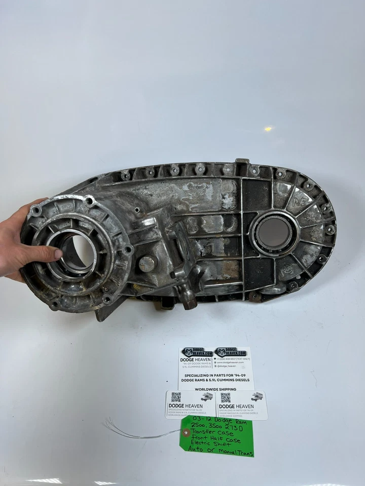 2003-2012 Dodge Ram 273D Transfer Case Front Half Case Electric Shift OEM - Image 2 of 4
