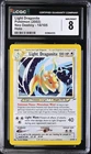 CGC 8 NM MINT Light Dragonite Holo 14/105 Neo Destiny Vintage WOTC 2002 Pokemon