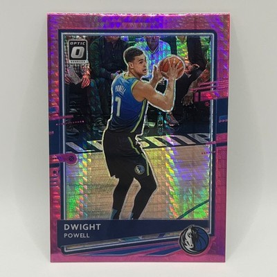 2020-21 Panini Donruss Optic Pink Prizm Dwight Powell #45 DAL