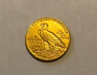 UNITED STATES 1914D GOLD $2.50 INDIAN HEAD QUARTER EAGLE COIN BEAUTIFUL EXAMPLE!