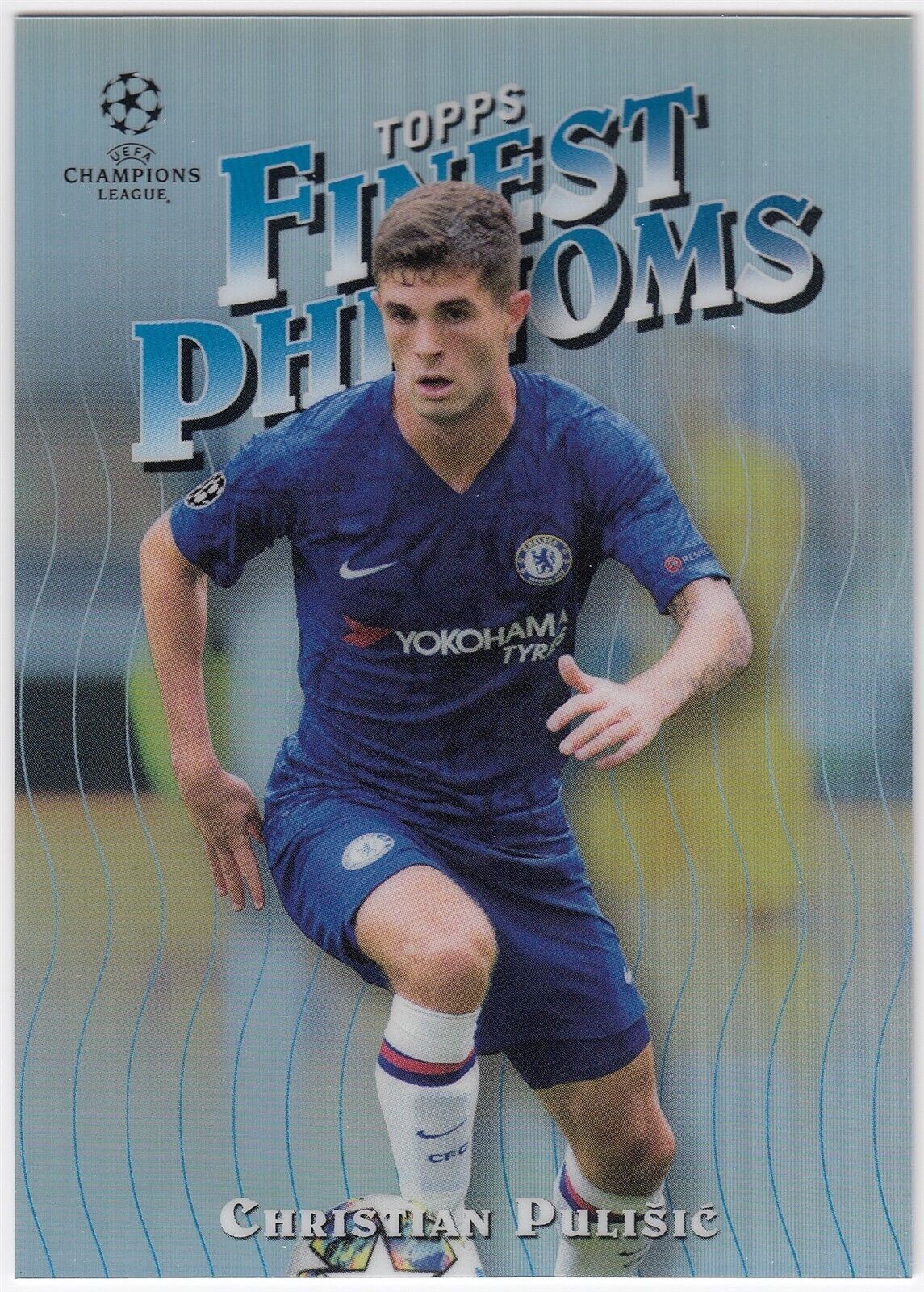 2019-20 Topps Finest UEFA Champions League Phenoms CHRISTIAN PULISIC #FP-CP