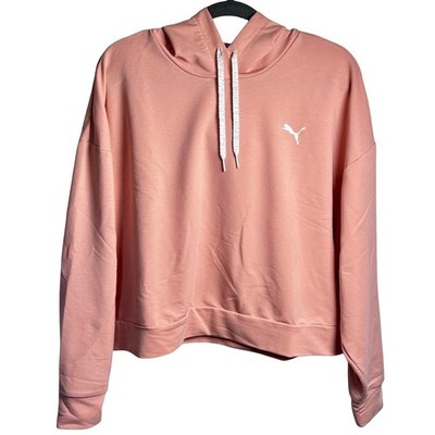 Puma Modern Sport Hoodie Women's Size XL Cropped Relaxed Sporty Athleisure Gym