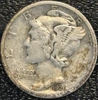 1926-P & 1926-D Mercury Silver Dimes - Denver Better Date - Fine/VG