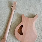 DIY Electric Guitar Kit Genuine Mahogany Body Rosewood FB Wraparound String — photo 6