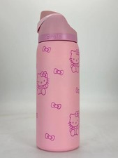 Owala Hello Kitty 32 Oz Pink Rose Free sip Water Bottle New Limited Edition