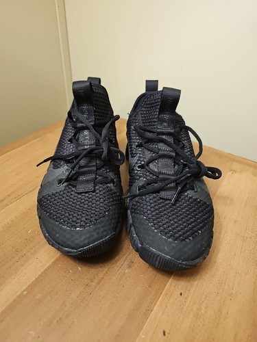 Nike Free Men’s Metcon 3 'Anthracite' CJ0861-001 All Black Size 8.5 - Picture 2 of 19