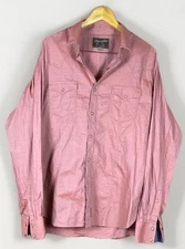 Wrangler Retro Premium Red Shirt Men XXL Brown-Marble Snaps Western Rodeo Cowboy